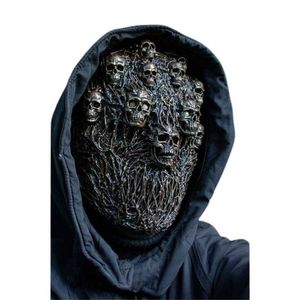 Nova chegada Punk Steam Skull Halloween Mask Festival Creative Festival Cosplay Cosplay 3D Props HKD230810
