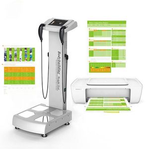 GS6.5 body composition analyzer with touch LCD screen Health check up kiosk for clinic and pharmacy