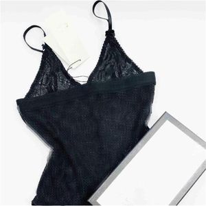 Pełny litera haft dla kobiet body mody elastyczne urok Lady Lace Bikini Indoor Sexy osobowość żeńska snem 272l