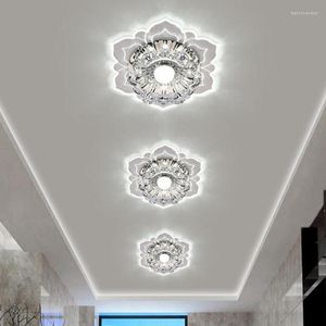 천장 조명 10W 꽃 모양 LED 라이트 홈 실내 샹들리에 객실을위한 3color 램프