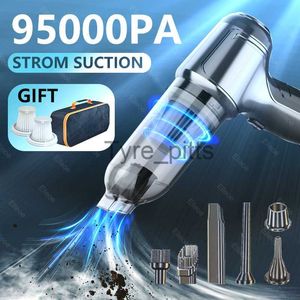 Vacuum Cleaners 95000pa Car Vacuum Cleaner Powerful Wireless Handheld Cleaning Machine Robot Portable Cleaner for Home Appliance Car Accessories x0810