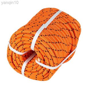 Rock Protection Double Braid Polyester Bull Tree Clamping Tree Rope Line Nylon Core HKD230810