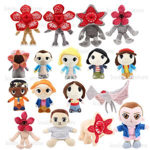 17 Style Nya Stranger Things Eleven med Eggo Demogorgon Plush Toy Soft Stuffed Dolls Ldren Xmas Gift T230810