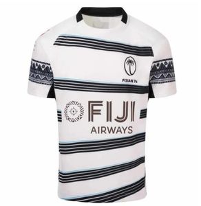 Erkek Tişörtleri 2024 Yeni Drua Fiji Rugby Forma Gömlekleri Ev Rugby Jersey