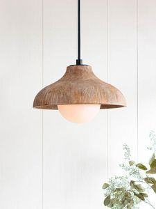 Pendant Lamps Loft Decor Interior Wood Lights Kitchen Bedroom Furniture Ceiling Hanging Lamp Restaurant Indoor Lighting Chandelier