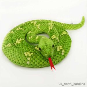 Animali di peluche ripieni di peluche da 300 cm Snakes Gigante giocattolo peluche Boa Cobra Long Peluba Serpente Pelugia Pelugia Divertente Grucco per bambini R230810 R230810