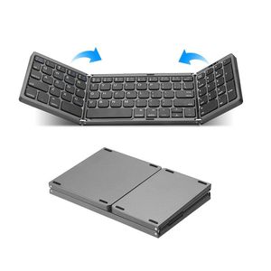 folding bluetooth wireless keyboard foldable numeric keypad number pad for windows android ios mac computer tablet pc phone etc.