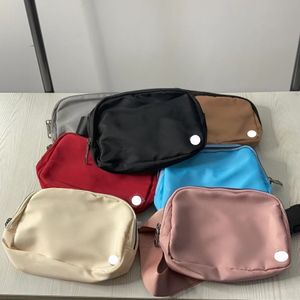 Ll överallt bälte yogapåse fanny pack klassisk bum bröst yogasäck bumbag ll yoga kvinnor män axel crossbody midjeväskor handväskor plånbok