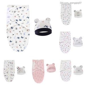 Pajamas Baby Kick Prevention Packaging Newborn Swad Hospital Swad Sleep Bag Cute Cartoon Baby Accessories Z230811