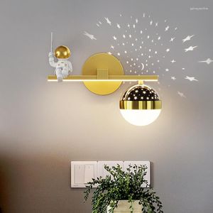 Wall Lamp Reading Vintage Led Applique Wireless Luminaire Bedroom Lights Decoration Candle