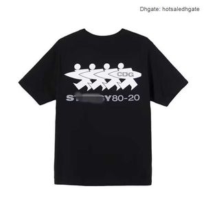 Luxury Fashion Brand SY Classic Mens And Womens T Shirt Angel Rabbit Dinosaur Dice 8 Ball Short Sleeve Tee X3SX