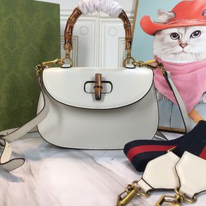 Mirror quality Bamboo Handbag Designer tote Bag Women's leather Shoulder bag Saddle Purse Luxury Envelope Small Bag Famous Fashion Classic Wallet Crossbody Bag