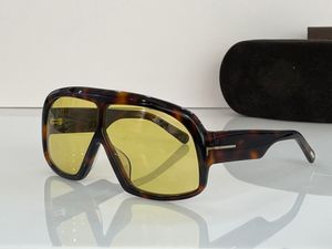TF-Sonnenbrille CASSIUS-Brille Übergroße Sonnenbrille im Mundstück-Stil High-End-Version Luxusbrille Frau Acetatrahmen Moderne Eleganz Herrenbrille