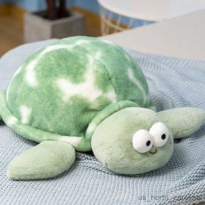 Animali di peluche imbottiti 57/73 cm Spot Turtle Plush Plash Polped Polloni Soft Toys Decorazioni per la Camera Regali di compleanno per ragazze R230810