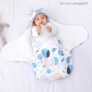 Pyjamas Lovely Baby Bib utan kudde dubbelsidig het förvaringstecknad Baby Filtfly Swallow Sleeping Baby Sleeping Bag Z230811