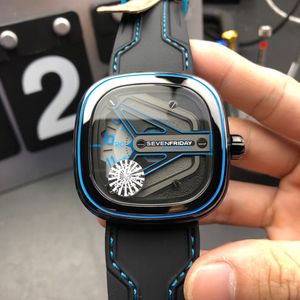 Лидер продаж 2023, новейшая мода Sevenfriday, бренд Wuman M серии M3/02, мужские автоматические механические часы, мужские часы с механизмом Miyota