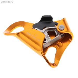 Rock Protection Aluminum Alloy Chest Ascender Rock Climbing Tree Arborist Rappelling Gear HKD230810