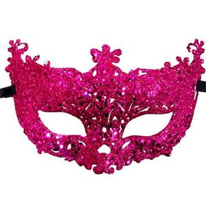 Ny mode lyxig venetiansk maskerad mask kvinnor flickor sexig räv ögonmask för fancy klänning jul halloween fest hkd230810