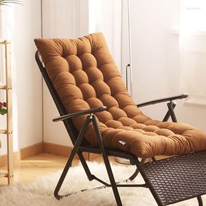 Pillow Winter Foldable Thicken Double-sided Chair Soft Warm Recliner Seat Mat Long S Home Decor