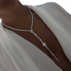 Pendant Necklaces Fine 14K White Gold Lovers Anniversary Necklace Lab Diamond Cz chorker Pendant Necklaces for Women Bridal Party Wedding jewelry