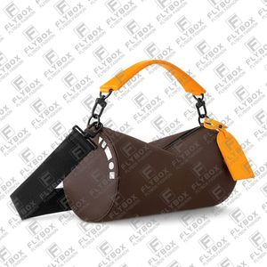 M46691 Soft Polochon Torka TOTE Torebka Mężczyźni Modna luksusowa designerka torba na ramię Crossbody Wasployer Torka Najwyższa jakość torebka Szybka dostawa