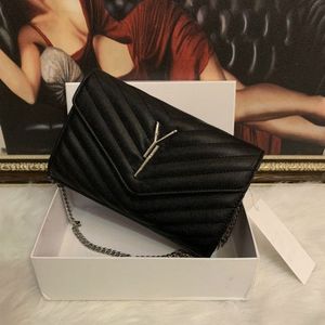 High Quality designer bag Luxury womens Shoulder Bags caviar bags wallet on Silver Chains Bags clutch bag Handbags Crossbody bag Tote Messenger Bag backpack wallets