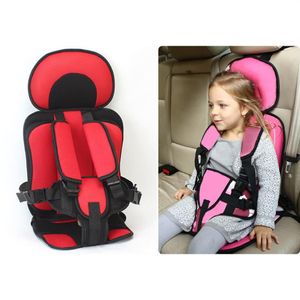 Barnstolar Kudde Baby Safe Car Seat Portable UPPDATERAD Version Tjockning Svamp Kids 5 Point Safety Harness Vehicle Seats286y