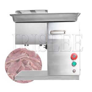 Stainless Steel Meat Slicer 400kg/h Desktop Slicer Fresh Meat Slicer Food Processing Meat Cutting Machine