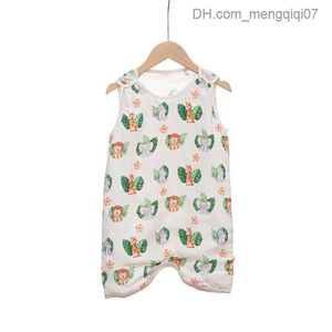 Pajamas Fine Hemp Element Summer Four Layer Six Layer Layer Antibaccterial Baby Bag Bag Cotton Gaozi Baby Bag Bag Z230811
