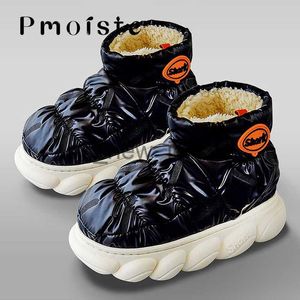 Slippers Winter Indoor Slippers for Women Fashion Platform Shoes Waterproof Warm Female House Snow Boots Furry Women Home Slippers Soft J230810