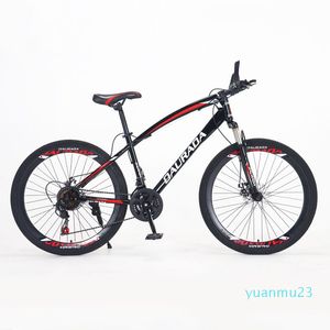 Hızlı damla nakliye python 26 inç yüksek karbonlu çelik dağ bisikleti yetişkin bisiklet
