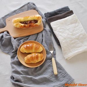 Table Napkin 45 65cm Japanese Style Tablecloth Mat Cotton Linen Dessert Tea Towel Kitchen Picnic Placemats Decor