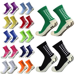 Men's Socks 12Pair Football Socks Mens Womens Sports Socks Non-slip Silicone Bottom Soccer Socks Rugby Tennis Volleyball Badminton Socks 230809