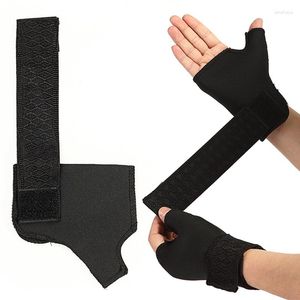 Knee Pads 1 Pair Hand Support Compression Arthritis Gloves Wrist Cotton Joint Pain Relief Brace Women Men Therapy Wristband