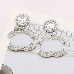 20 Style Designer Earrings Luxury Earrings Brand Letter Stud Earring Women Party Wedding Engagement Lovers Gift Jewelry Accessories