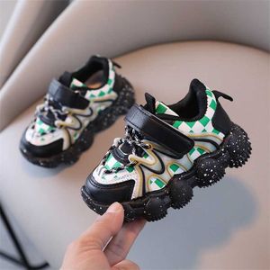 Sneakers 2023 Checkerboard Sports Sneaker Shoes Barn Baby Girls Pojkar Fashion Casual Schuhe Gym Running School Övning R230810