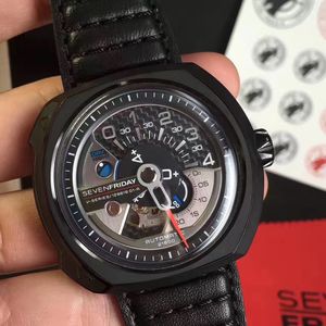Gorąca sprzedaż 2023 Najnowsza moda zegarków siedem friday marka Wuman Watch V Series V3/01 Mężczyźni Auto Mechanical Watch Watches MIYOTA Ruch MIYOTA