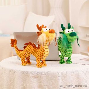 Animali di peluche imbottiti da 40 cm Colori carini Drago Dragh Plusletti Cartoon Dragons Fungola di ripieni per bambini Regali di compleanno R230810