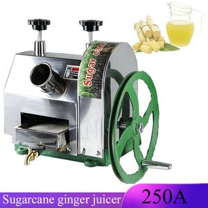 Hand Operated Stainless Steel Desktop Cane Juicer Machine Commercial Squeezer