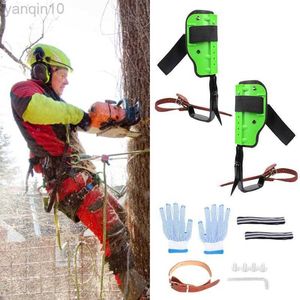 Rock Protection Tree Climbing Spike Adjustable Anti-Slip Safety Wear Multifunctional Outdoor Gear For Climbers Hunting Observation Picking Fruit HKD230810
