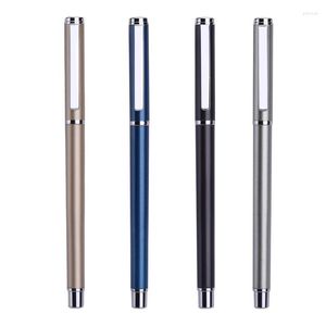 Deli Metal Sign Pen 0,5 mm Gel Ball Point Pennor Smooth Refill Mikuni Japan för skolkontorets hem