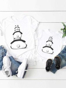 Familj matchande kläder Familj matchande kläder panda roliga härliga kvinnor barn barn sommar mamma mamma tjej pojke mamma tshirt tee t-shirt klädkläder