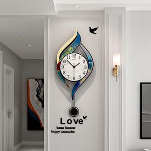 Wanduhren Luxus Nordic Große Uhr Antiken Stil Küche Dekorative Digitale Moderne Design Relogio Parede Dekoration Schlafzimmer