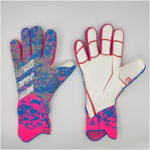 Pięć palców Rękawiczki Bramkarz Sports Gloves Professional Mens Football ADT Zagusta zagęszcza dostawa na zewnątrz Athletic Outdoor ACCS Prezent FF