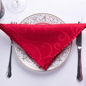 Table Napkin Home Furnishing El Cloth Western Restaurant High-end European Jacquard Wedding Banquet