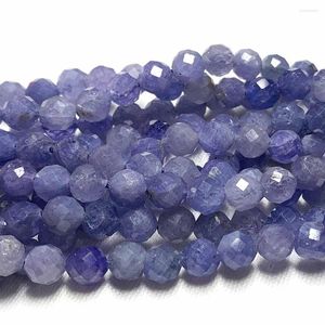 Свободные драгоценные камни Veemak Tanzanite круглые грань