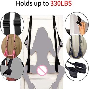 Bondage Door Swing Sex SM Game Spreader Leg Open For Women Adult Products for Couple Sextoys Columpio Sexual Puerta 230811