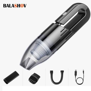 Vacuums Portable Car Vacuum Cleaner Wireless Rechargeable Household Handheld Automatic 8000pa High Suction Power 230810