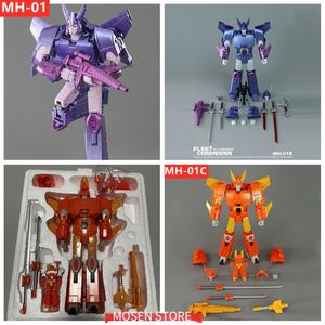 تحويل ألعاب التحول الروبوتات التحول Cyclonus إعصار KO FT-29 الشكل MHZ Toys MH-01 MH01 MH-01B MH01B MH-01C MH01C Robot Toy 230811