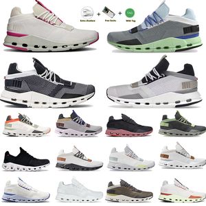 أحذية تشغيل وسادة السحابة onclouds cloudnova og mesh womens mens sneakers platform federer cloud